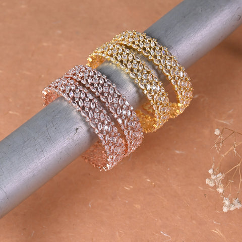 Handmade CZ Marquise Bangles: The Ultimate Statement Jewellery Piece