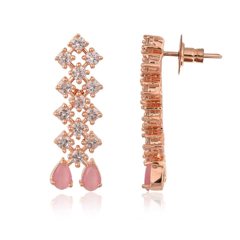 Classic CZ Necklace Set for Women - Timeless Beauty and Design