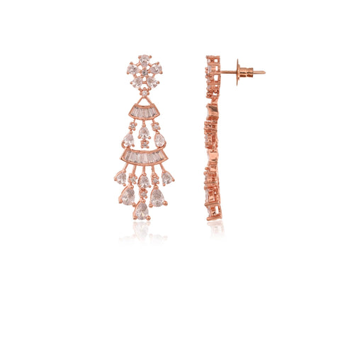 Designer CZ Necklace Set for Women - Refined and Modern Luxury