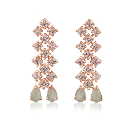 Sophisticated CZ Necklace Set for Women - Artisan-Crafted with Precision