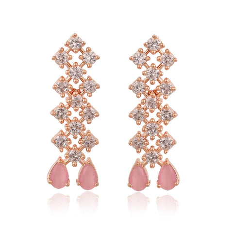 Classic CZ Necklace Set for Women - Timeless Beauty and Design