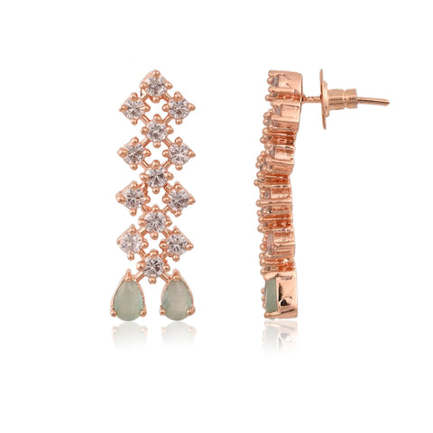 Sophisticated CZ Necklace Set for Women - Artisan-Crafted with Precision