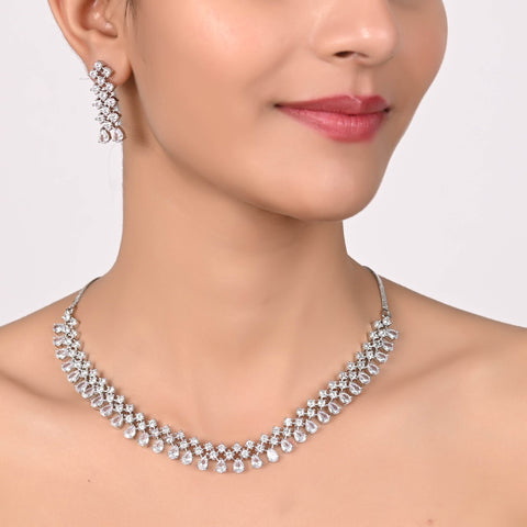 Stunning CZ Necklace Set for Women - Exceptional Quality and Craftsmanship