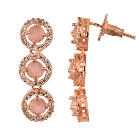 Luxury at its Best: Handcrafted CZ Necklace Set for Women