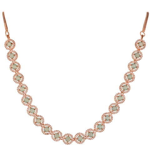 The Perfect CZ Necklace Set for the Perfect Woman: Handcrafted with Love