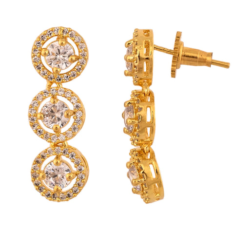 Flaunt Your Style with this Handcrafted CZ Necklace Set