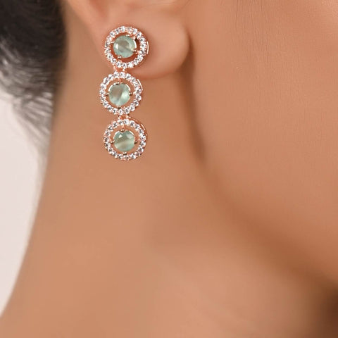 The Perfect CZ Necklace Set for the Perfect Woman: Handcrafted with Love