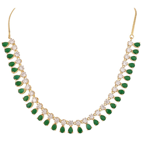 Gorgeous Handmade CZ Necklace Set - The Perfect Gift
