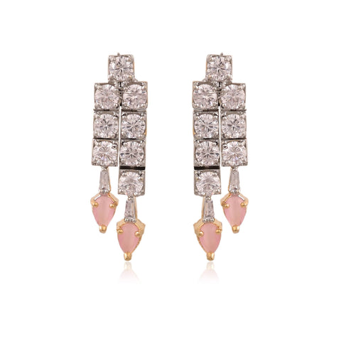 Stunning Handmade CZ Necklace Set - Sparkle and Shine
