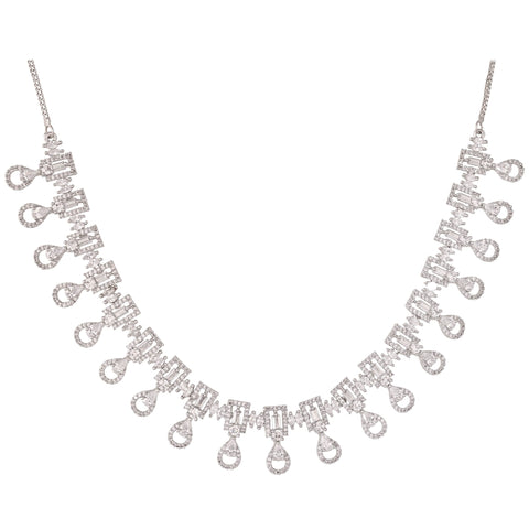 Stunning CZ Necklace Set: Luxury and Splendid Jewelry for Women