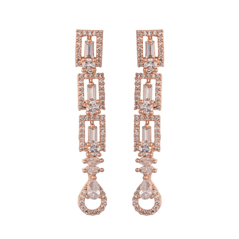 Refined CZ Necklace Set: Exquisite and Elegant Jewelry for Women