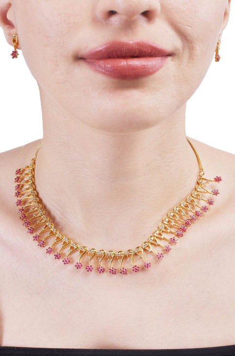 Opulent CZ Necklace Set: Gorgeous and Stunning Jewelry for Women