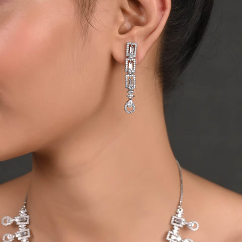 Stunning CZ Necklace Set: Luxury and Splendid Jewelry for Women