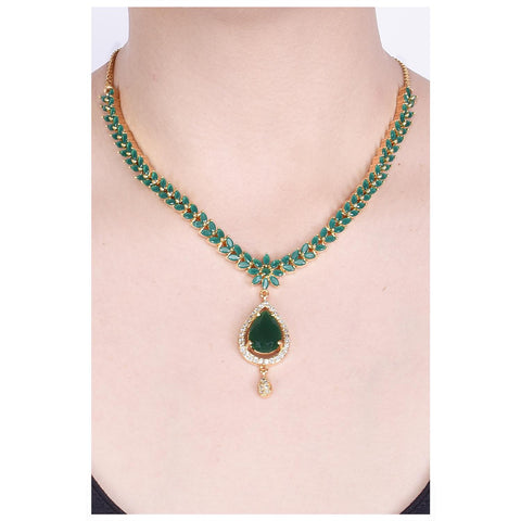 Simple yet Stunning Handcrafted CZ Necklace for the Everyday Woman