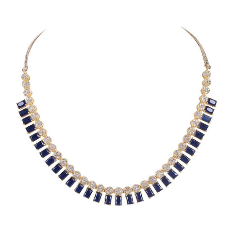 Handcrafted CZ Necklace Set - Luxury and Style Combined