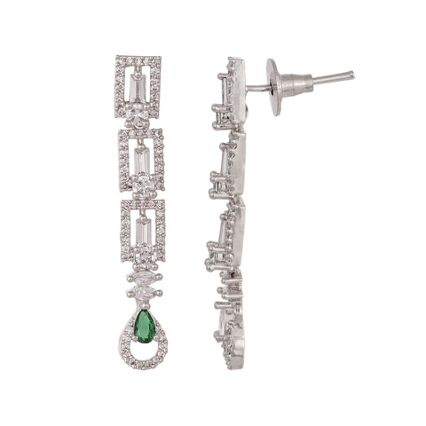 Glamorous CZ Necklace Set: Luxurious and Charming Jewelry for Women