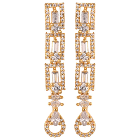 Exotic CZ Necklace Set: Delicate and Stylish Jewelry for Women