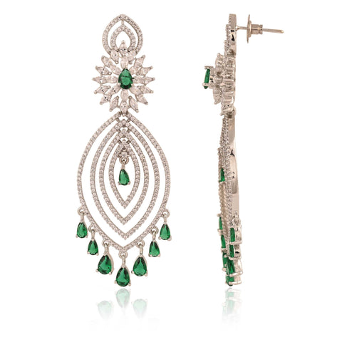 Green CZ Earrings that Will Take Your Style to the Next Level