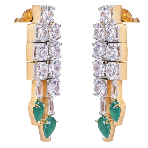 Sophisticated Handmade CZ Necklace Set - Show-stopper