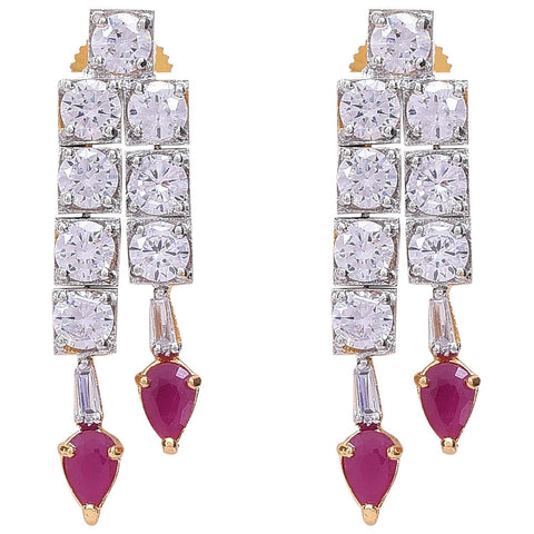 Exquisite Handmade CZ Necklace Set - A Work of Art