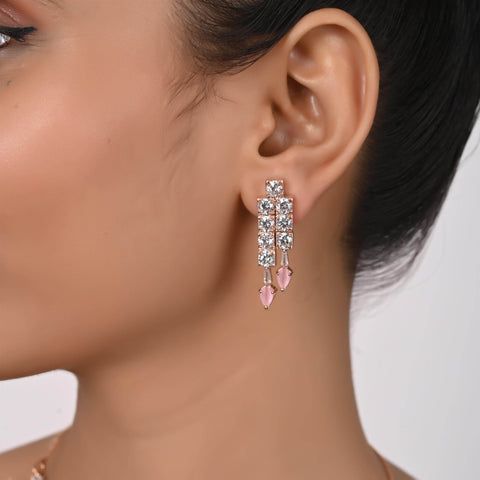 Charming Handmade CZ Necklace Set - An Unforgettable Gift