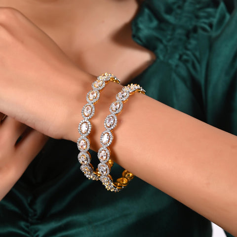 Bling it on with Designer CZ Bangles: A Handcrafted Treasure