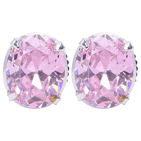 Bold and Beautiful: Unique CZ Pink Stud Earrings for the Confident Woman