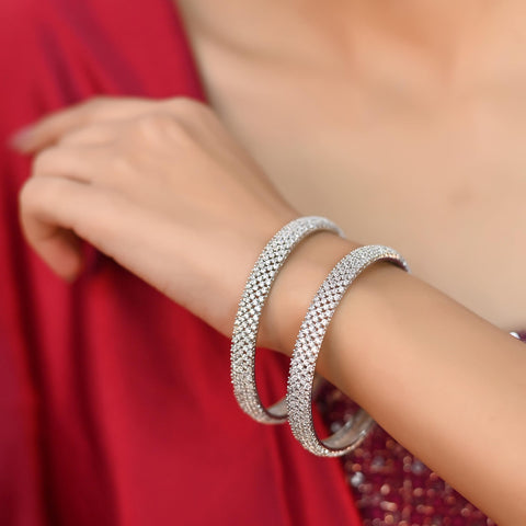Luxurious CZ Bangles: Handmade for the Modern Women