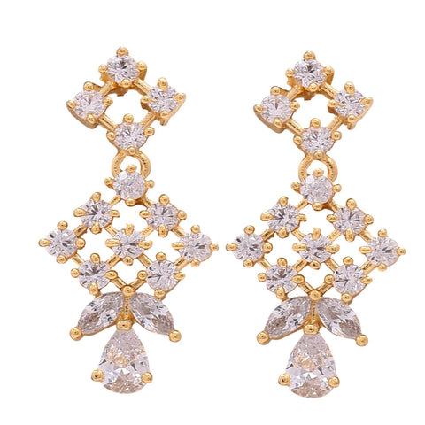 Exquisite Handmade CZ Necklace Set - An Heirloom Piece