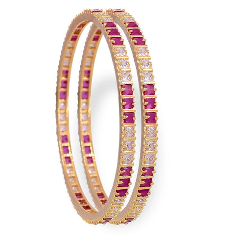 Make a Statement with Dazzling CZ Bangles for Women