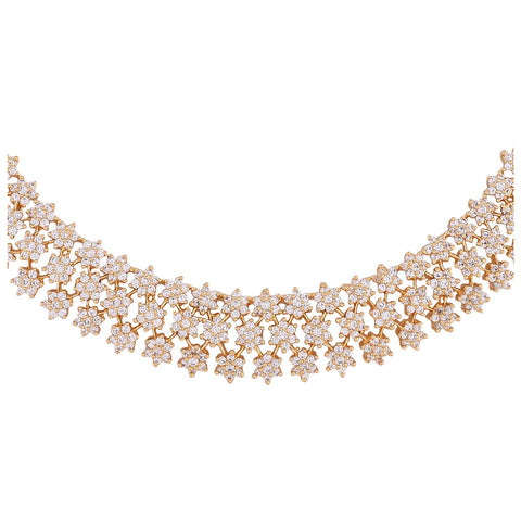 Enchanting Handmade CZ Necklace Set to Add Sparkle to Your Outfit