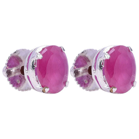 Effortlessly Elegant: Unique CZ Red Stud Earrings for the Stylish Woman