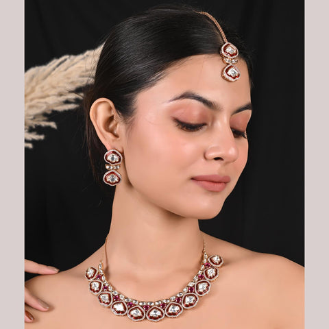 Rosie Menna Kundan Wedding Necklace Set