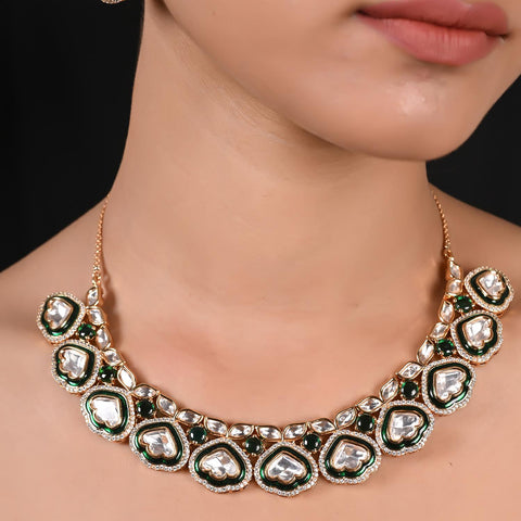 Rosie Menna Kundan Wedding Necklace Set