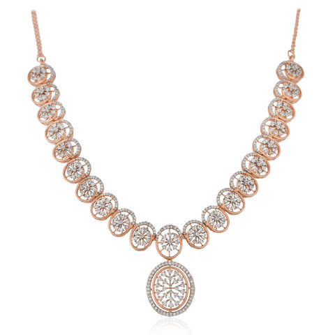 Timeless CZ Necklace Set for a Classic and Sophisticated Look