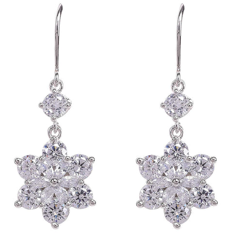 Exquisite CZ White Earrings: A Modern Twist on Classic Beauty