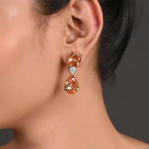 Make a Statement with Designer CZ Earrings for Women: Bold and Beautiful