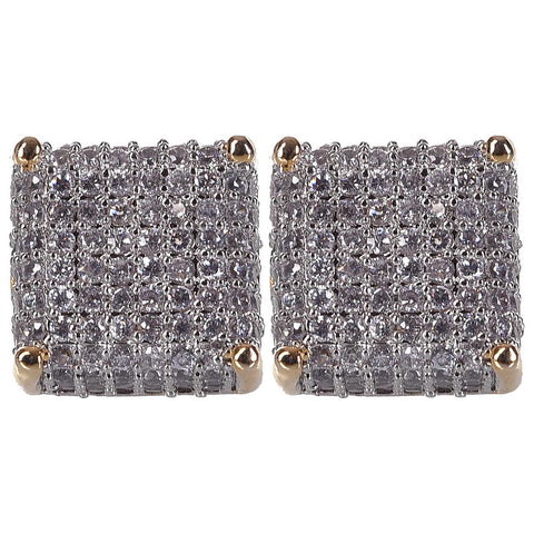 Gleaming CZ White Studs: A Radiant Accessory for the Discriminating Woman