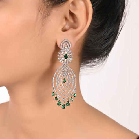 Green CZ Earrings that Will Take Your Style to the Next Level