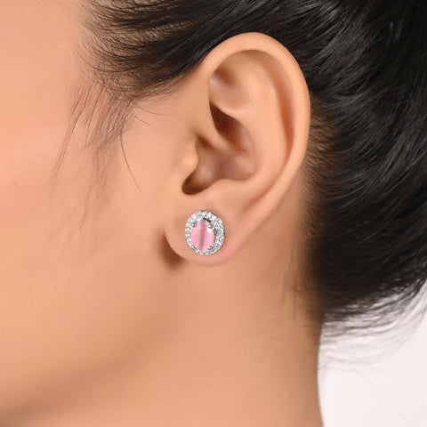 Effortless Glamour: The Best CZ Pink Stud Earrings for a Chic Look