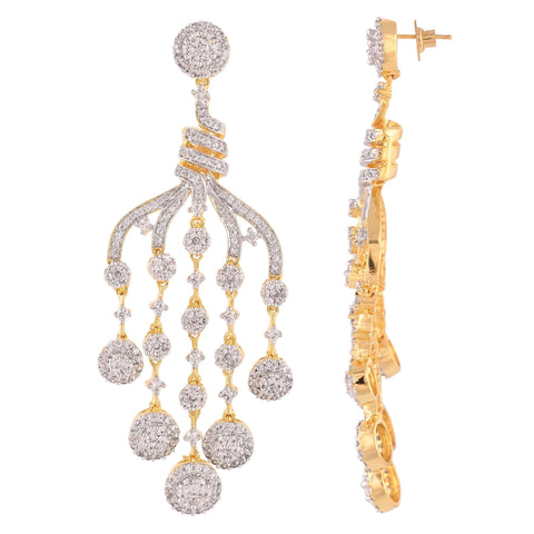 The Most Stylish CZ White Earrings for Women Who Love to Stand Out