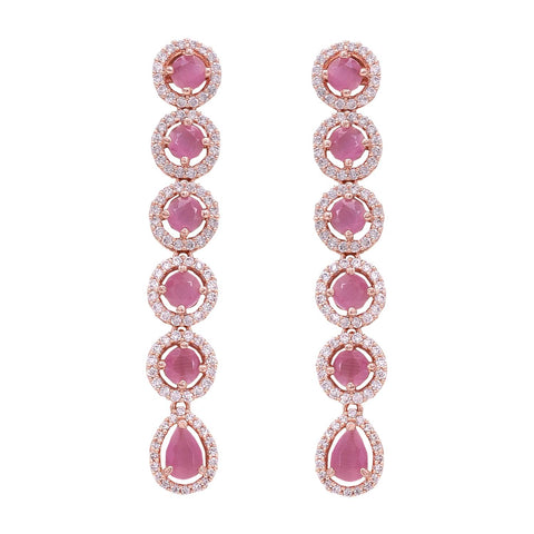 Exquisite Handmade CZ Necklace Set Jewelry for Women - Makes a Beautiful Statement