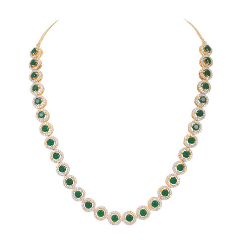 Handmade CZ Necklace Set Jewelry for Women - Luxurious, Elegant, and Timeless