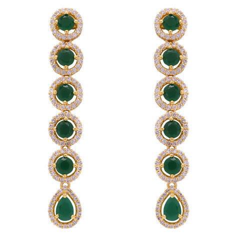Handmade CZ Necklace Set Jewelry for Women - Luxurious, Elegant, and Timeless
