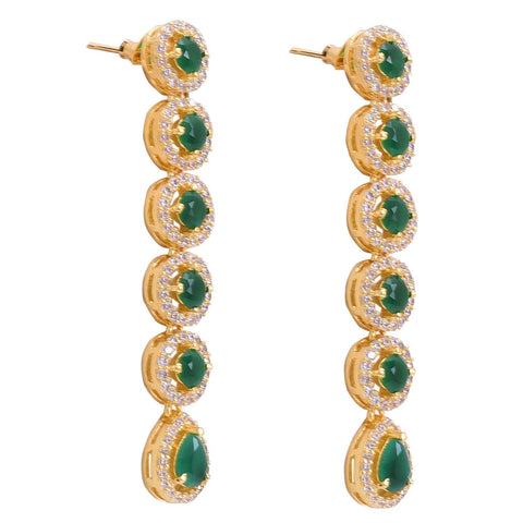 Handmade CZ Necklace Set Jewelry for Women - Luxurious, Elegant, and Timeless