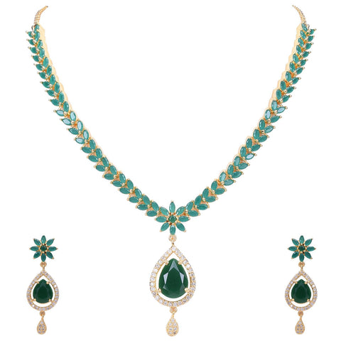 Simple yet Stunning Handcrafted CZ Necklace for the Everyday Woman