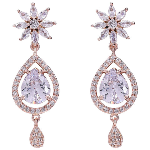 Charming Handcrafted Cubic Zirconia Necklace for Women