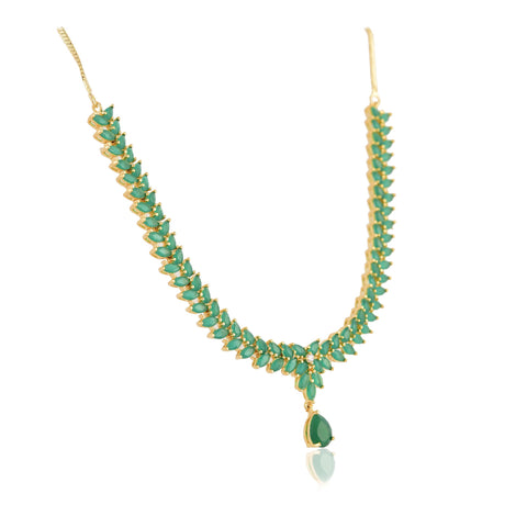 Timeless and Sophisticated Handmade CZ Necklace for Her