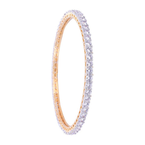 Spectacular CZ Bangle Collection: Handmade for Her