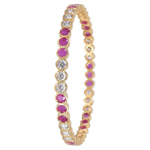 Sparkling Elegance: Designer Handmade CZ Bangles for Women